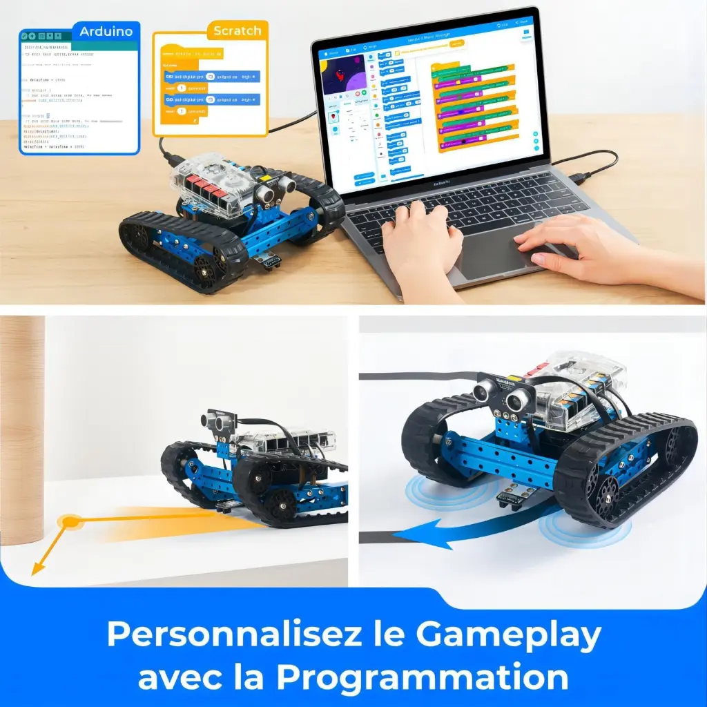 Makeblock mBot Ranger Programmable Robot Kit, Advanced Coding Learning Robotic Toys, STEM Educational Toys, 3 Preset Forms, DIY Building, Bluetooth3.webp