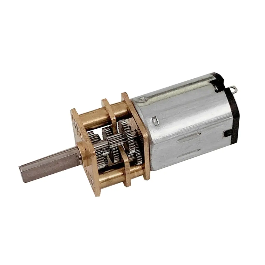 GA12-N20 DC 3V 6V 12V Micro Metal Gear Motor Gear Wheel Gear Motor 30RPM 50RPM 60RPM 100RPM.webp