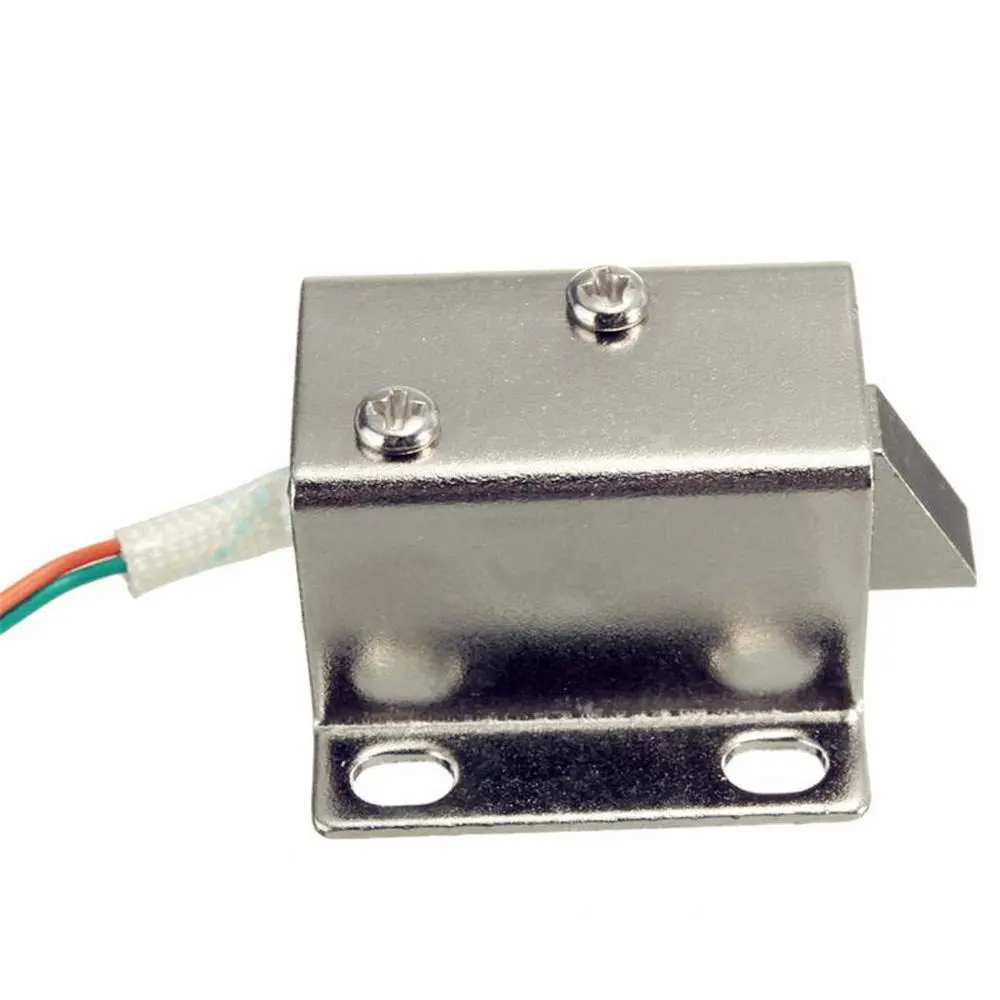 DC 12V Electric Solenoid Lock Tongue Upward Assembly Solenoid Module with Matching Wire for Door Cabinet Drawer 2.webp