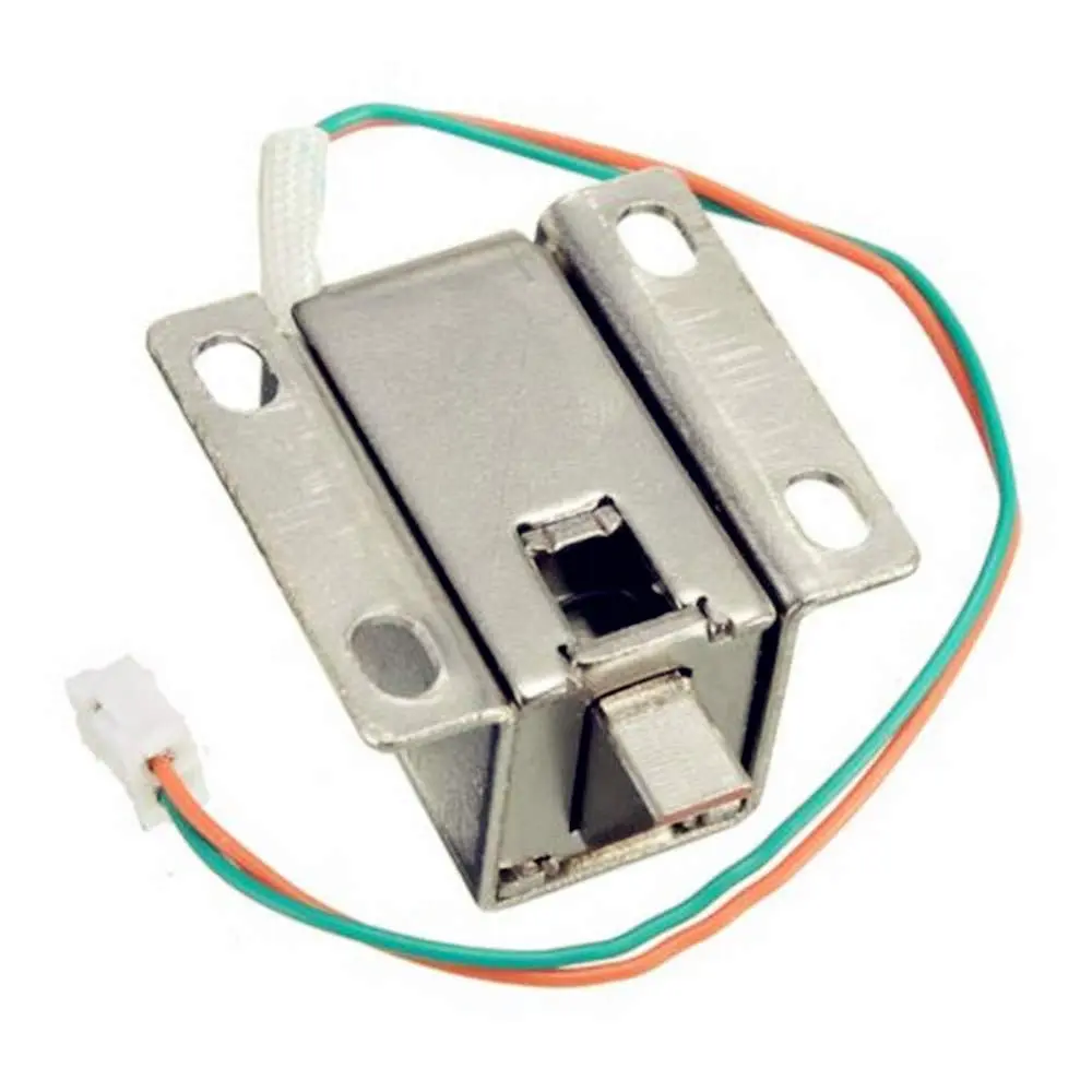 DC 12V Electric Solenoid Lock Tongue Upward Assembly Solenoid Module with Matching Wire for Door Cabinet Drawer 3.webp