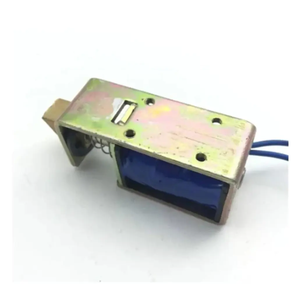 JF-S0837DL 10mm Stroke 1.5Kg 15N Force Pull Type Open Frame Actuator Solenoid Electromagnet DC 6V 12V 24V 1A Door Lock Assembly(12V) 3.webp