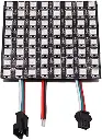 LED RGB WS2812 Layar Panel 8x8 8x32  Matrix 5V 5050 Arduino Pixel .webp