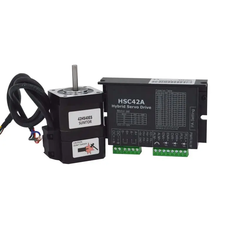 2 Phase 42mm Nema 17 0.3NM~1N.M Closed Loop Stepper Servo Motor And Stepper Servo Driver Kit.webp