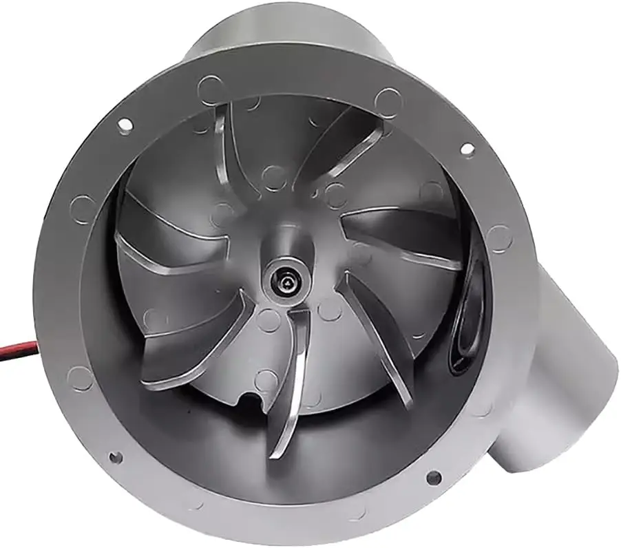 Mini Hydroelectric Generator, Water Flow Turbine Type Outdoor Small DIY Hydro Generator System with DC Brushless Motor 18V 750W (50, watts) .webp