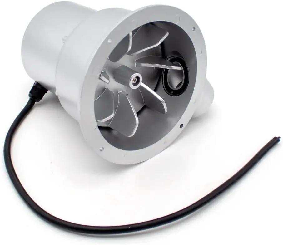 Mini Hydroelectric Generator, Water Flow Turbine Type Outdoor Small DIY Hydro Generator System with DC Brushless Motor 18V 350W (50, watts) .webp