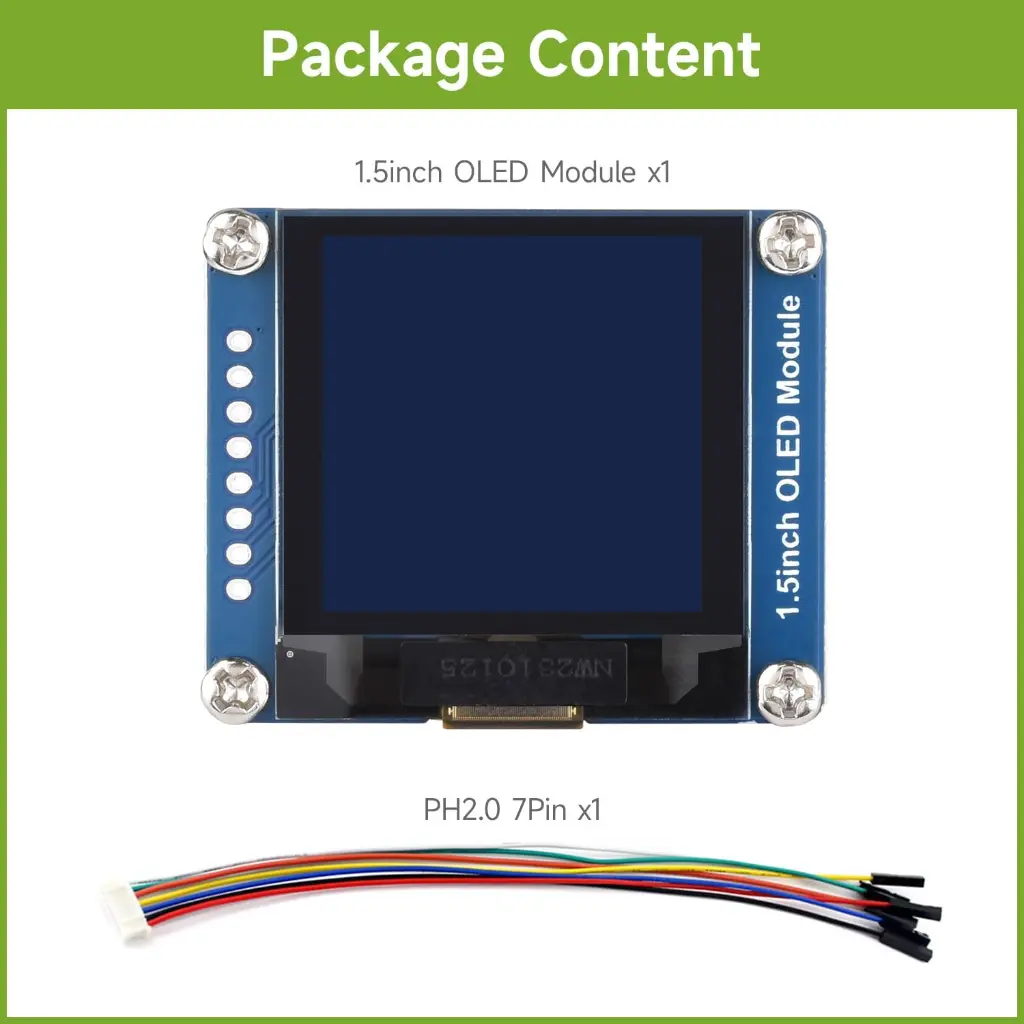 1.5inch OLED Display Module 128x128 Pixels_1.webp