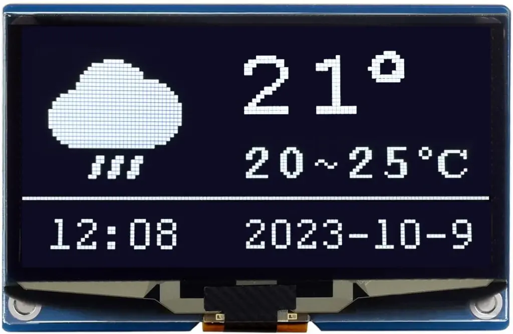 2.42inch OLED Display Module Panel 128×64 Resolution SPI.webp