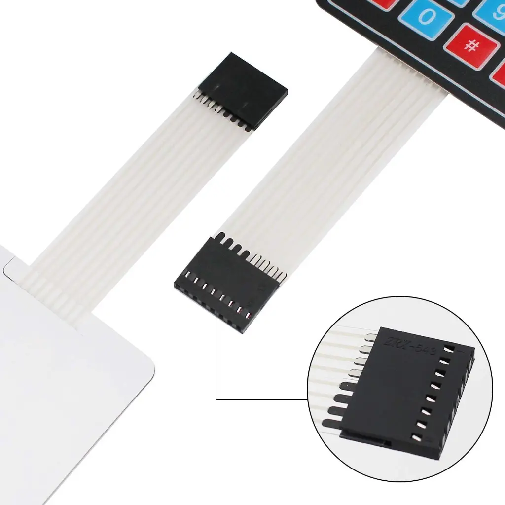 4x4 Keypad 16 Key Matrix Array Membrane Switch Keypad Keyboard for Microcontroller _2.webp