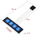 1x4 Matrix Array 4 Key Membrane Switch Keypad Keyboard 4 Keys_1.webp