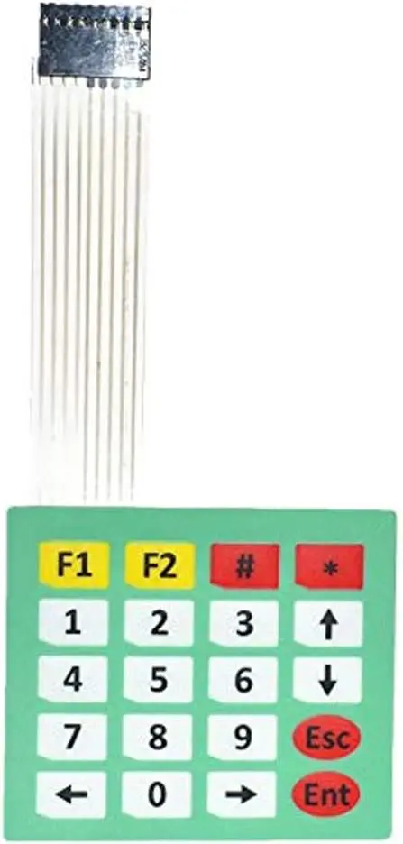 4x5 Keys Matrix Array 20 Key Keypad Membrane Switch Control Panel for Arduino_1.webp