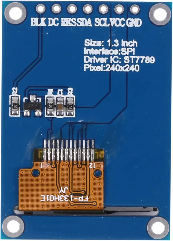 1,3  Ic 240  240 Spi Communication 3,3 V Tension Spi Interface Full Color Tft Écran LCD_2.webp