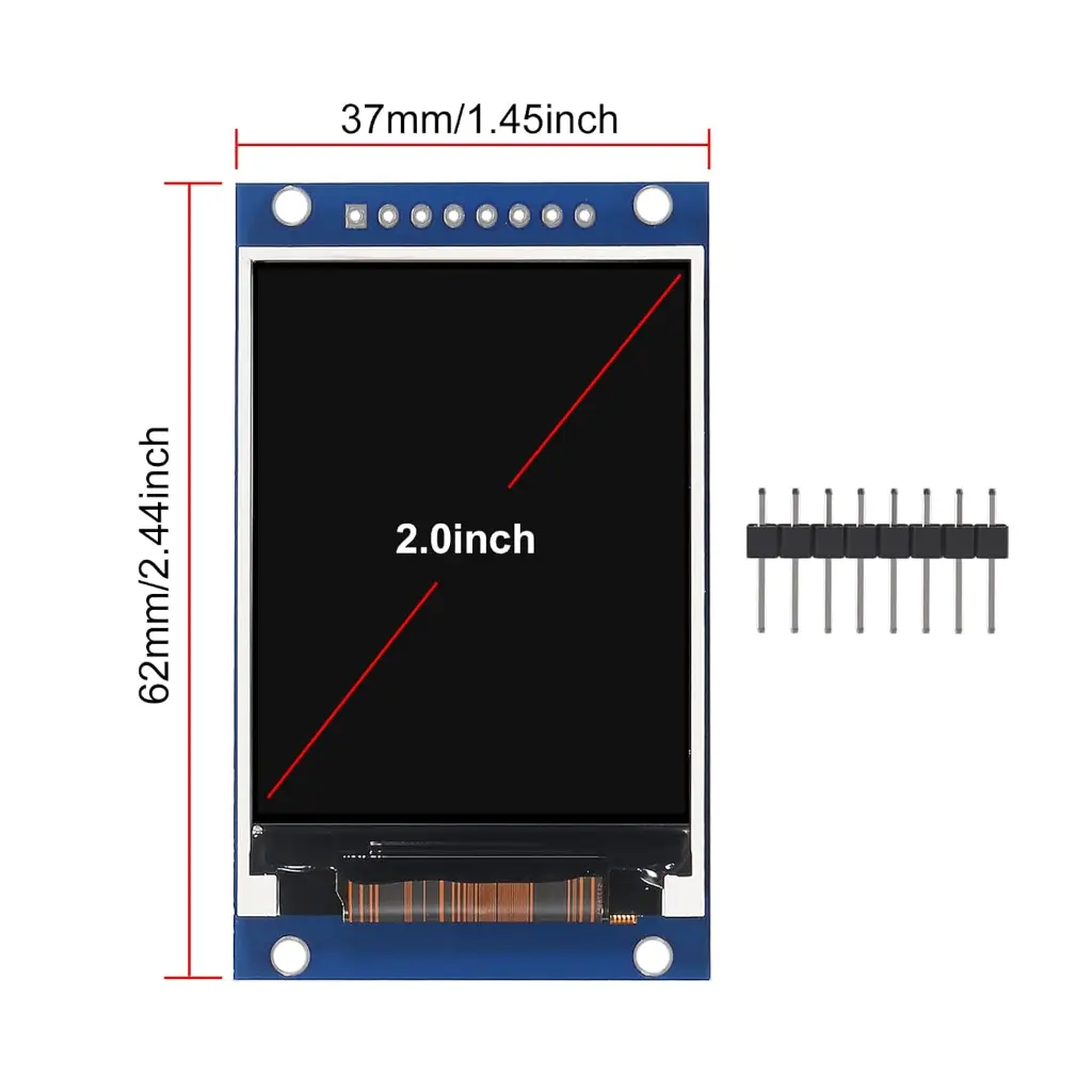 2.0 HD IPS TFT LCD Display Module 240 320 RGB_2.webp