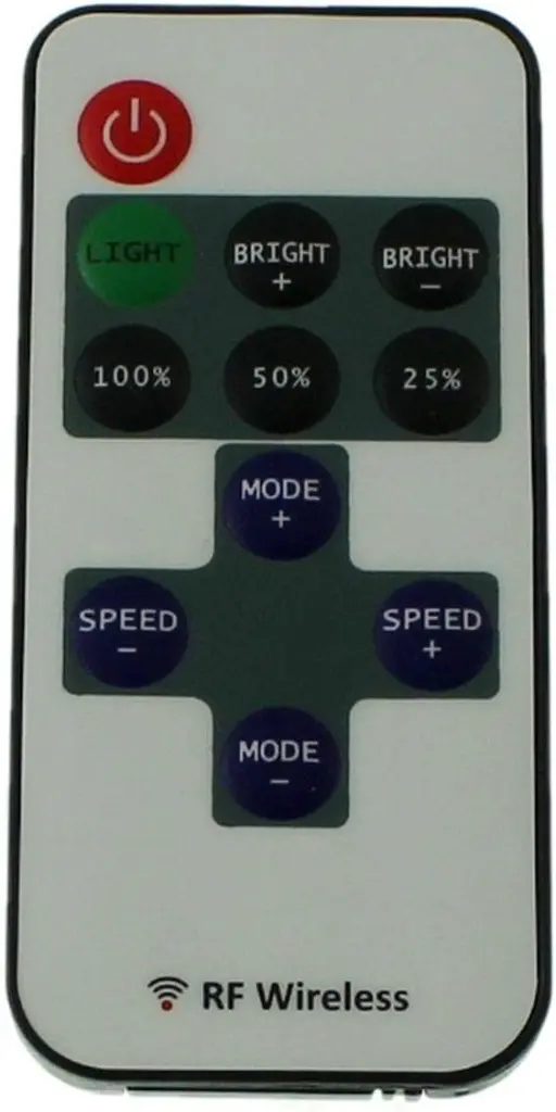 Mini LED RF Controller with 10-Key Remote, 12V-24V_1.webp