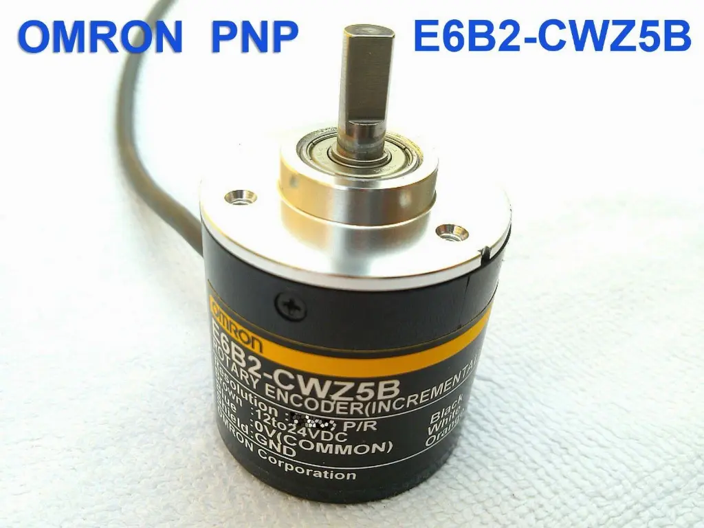 OMRON 100P Incremental Rotary Encoder 100pr 12~24V DC E6B2-CWZ5B PNP1.webp