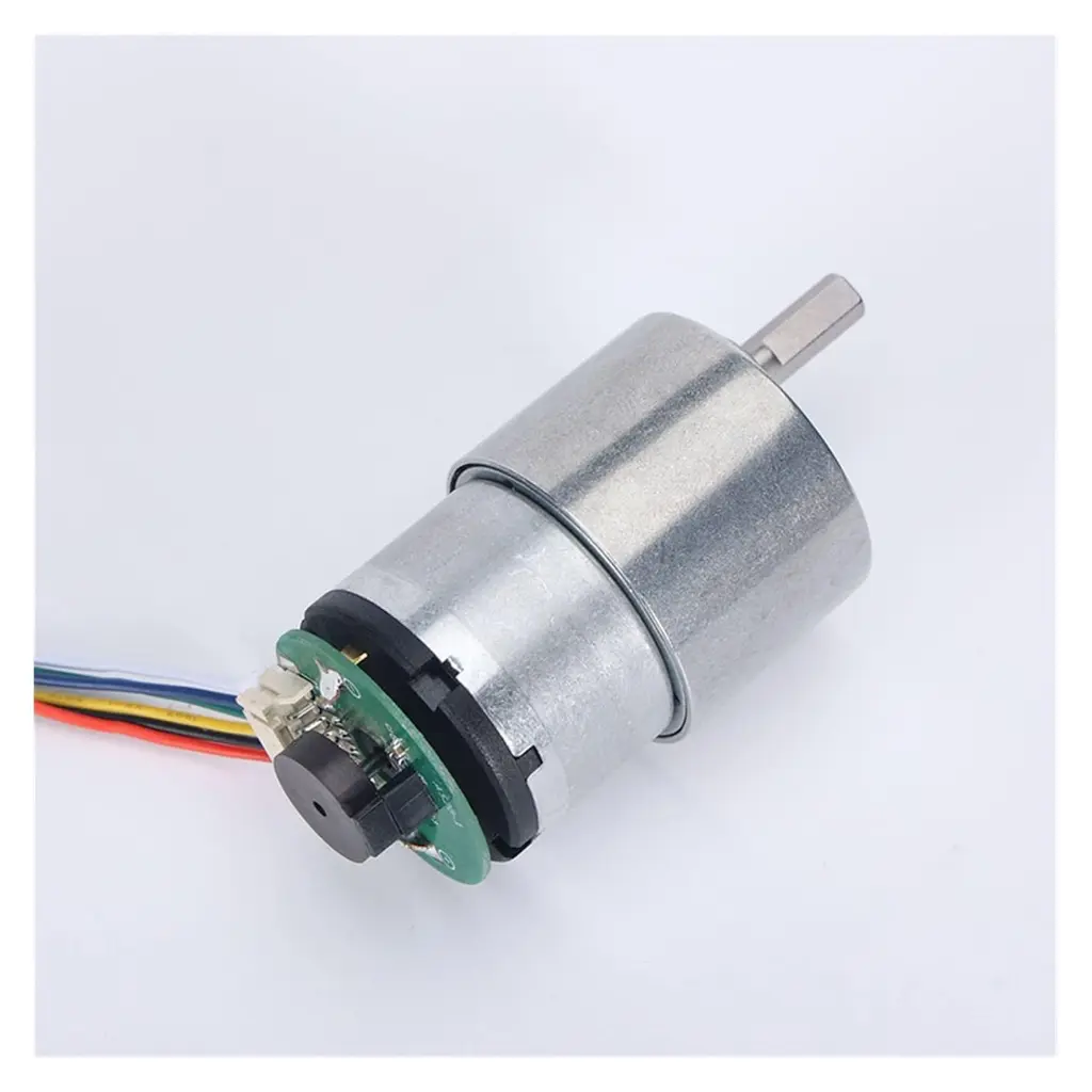 JGB37-520 DC  DC Motor High torque gear motor with a high-precision magnetic encoder and equipped with Hall encoder1.webp
