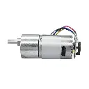 High-Torque DC Geared Motor with Encoder –  4–500 RPM, 6mm Shaft (166 RPM at 6V DC).webp