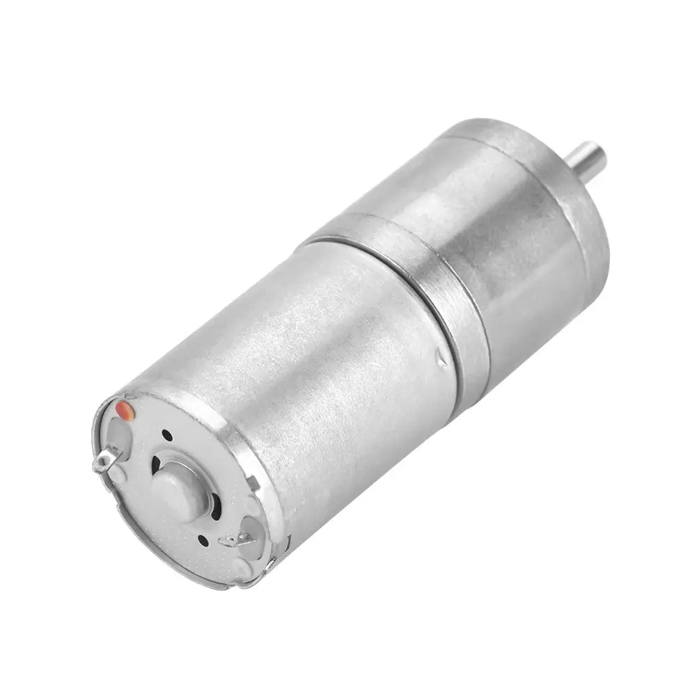 Jga25 370 Motoréducteur 25Mm 12V Moteur 500Rpm 1Pcs Dc 12V 25Ga 370 Moteur à Engrenages en Métal à Basse Vitesse pour Serrure électronique2.webp