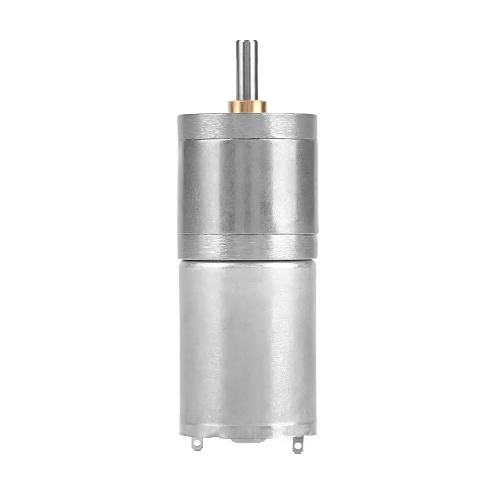Jga25 370 Motoréducteur 25Mm 12V Moteur 500Rpm 1Pcs Dc 12V 25Ga 370 Moteur à Engrenages en Métal à Basse Vitesse pour Serrure électronique.webp