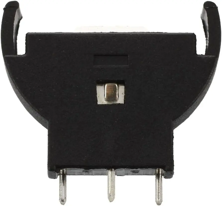 Black Plastic CR2032 Button Battery to Battery Holders 2.webp