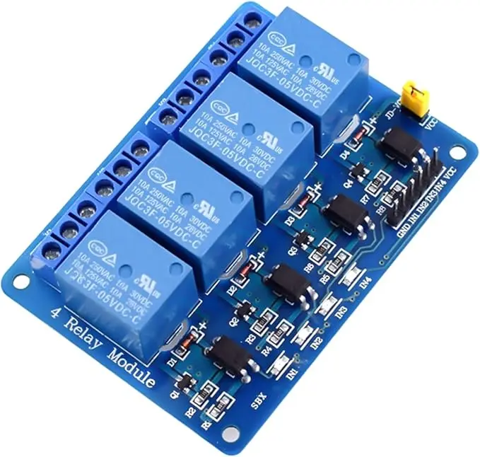 4CH DC 5V 230V Relay module  