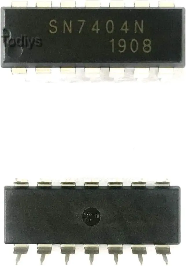 SN7404  DIP-14 Hex Inverters IC Chip 