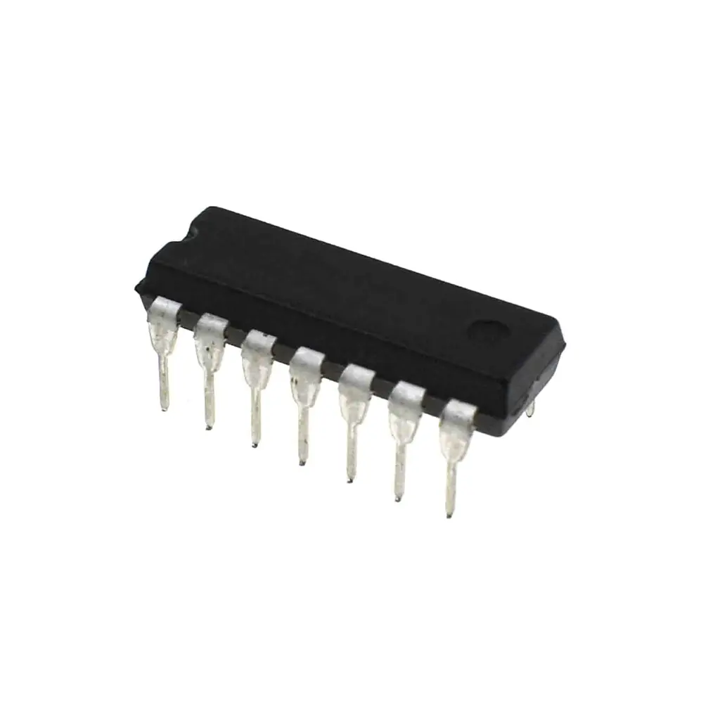 74xx Series DIP-14  SN7400N, ITT7402N, ITT7403J, SN7404N, SN7405N  IC Chip  