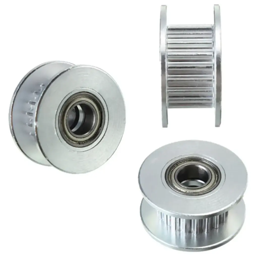 GT2 Timing Belt Idler Pulley 20 Teeth 6mm 5mm, 4mm, 3mm Bore 10mm, 6mm Width Timing Belt Idler Pulley Wheel for 3D Printer