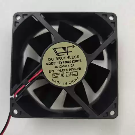 EYF P/N:EFN3036-VB 12V DC 2-Pin Cooling Fan