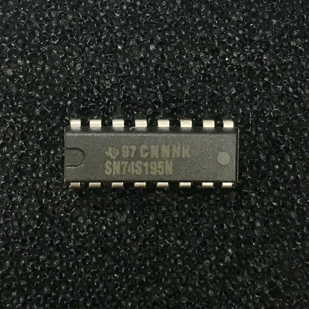 SN74S195N 4-Bit Parallel-Access Shift Register, PDIP-16 IC