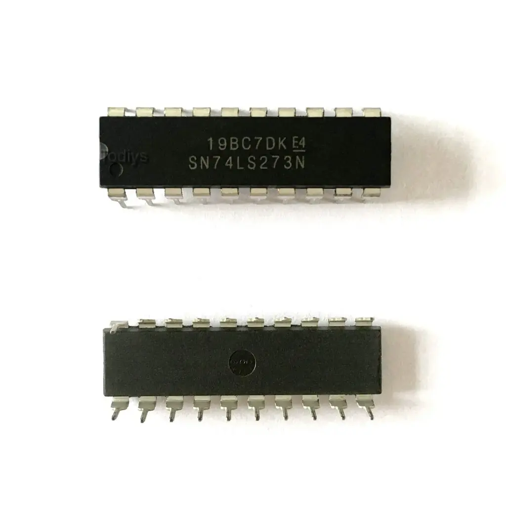 SN74LS273N, HD74LS273P, DM74LS273N | Octuple bascule D, circuit intégré (CI) boîtier DIP-20 IC