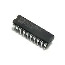 74HCT245 (MC74HC245, CD74HC245E) | Émetteur-récepteur de bus octal CMOS, CI boîtier DIP-20