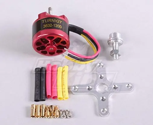  3632 1200kv Brushless Turnigy Motor 3-4S Lipo, ESC 35 ~ 40A