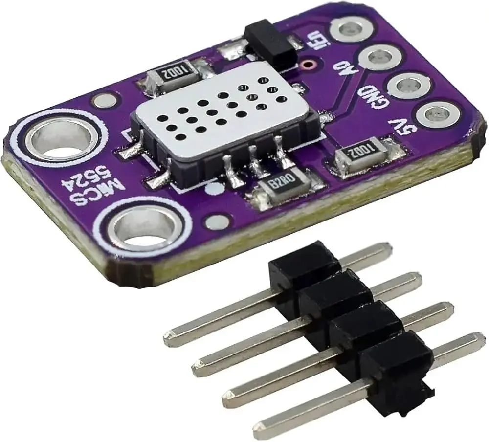 MICS-5524, Air Quality Gas Sensor Module for Carbon Monoxide, Hydrogen, and Methane