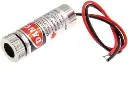 DC 5V 5mW 12mm diameter 650nm red dot laser module, adjustable laser