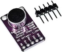 MAX9814 CMA-4544PF-W, AGC Amplifier Module for High-Performance Microphones