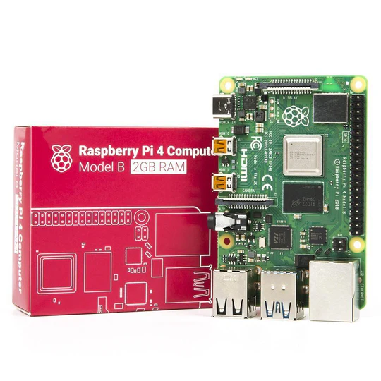 Raspberry Pi 4 Modèle B – 2 Go de RAM