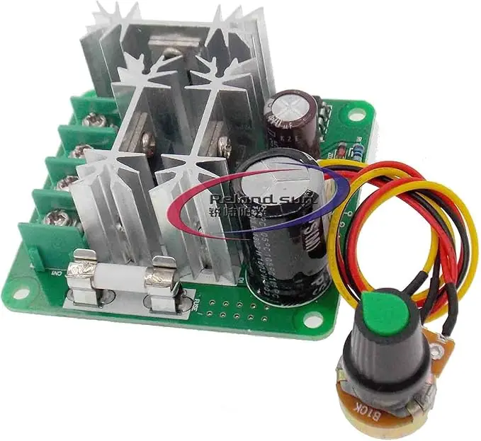 Régulateur à commutation PWM pour moteur à courant continu 6 V-90 V 15 A à vitesse variable en continu