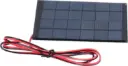 DC 6V 2W Solar Panel Cell Power Module Polycrystalline Silicon Solar Panel 100cm Cable DIY Solar Lawn Lights Flashlight Toys