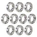 6804ZZ Deep Groove Ball Bearings 20mm Bore 32mm OD 7mm Thickness Double Shielded Chrome Steel Z2