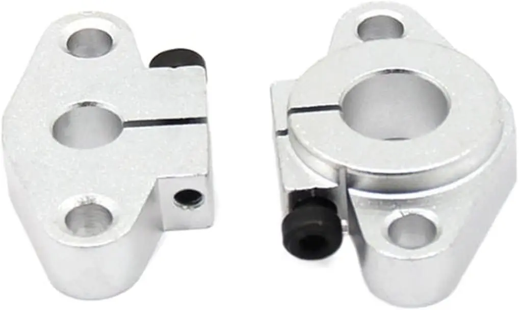 Série SHF6, SHF8, SHF10, SHF12 – Supports d’extrémité d’axe linéaire en aluminium – Pièces pour CNC et imprimantes 3D