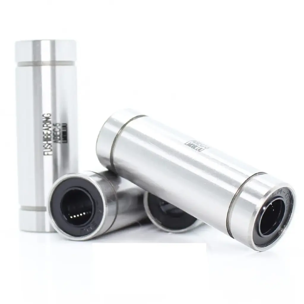 Single Row Miniature Deep Groove Ball Bearing Linear Motion Bearings LM6LUU LM8LUU LM10LUU LM12LUU Long Type