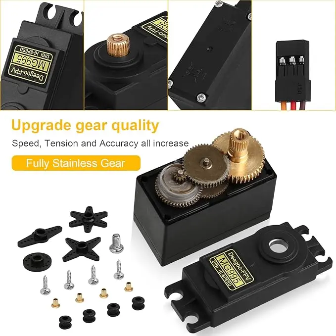 MG995 Metal Gear High Torque Servo Motor 360