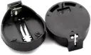 Support pour pile bouton 3V CR2032 – Porte‑pile / boîtier noir