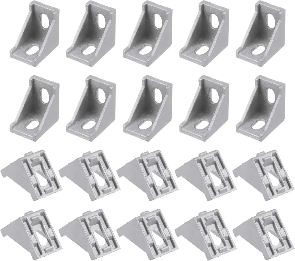 Aluminum Profile Corner Bracket 90 Degree Aluminum Extrusion Profile Accessories for 20 Series Aluminum Extrusion Profile