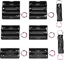 18650 Battery Holder 1 slot,  2 Slots, 3 slots, 4 slots  3.7V 18650 Battery Holder 18650 Battery Holder with Wires