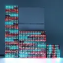 LED RGB WS2812 Layar Panel 8x8 8x32  Matrix p10 for Arduino