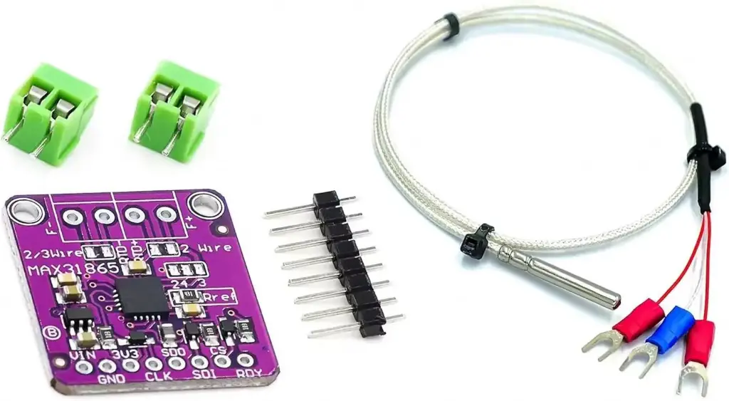 MAX31865 PT100/PT1000 RTD 3.3/5V Temperature Thermocouple Sensor Amplifier Board