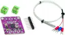 Carte amplificateur de capteur de température MAX31865 PT100/PT1000 RTD 3,3/5V pour thermocouple