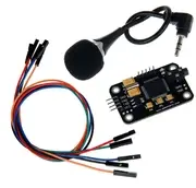 Module de reconnaissance vocale TTL UART avec microphone pour Arduino