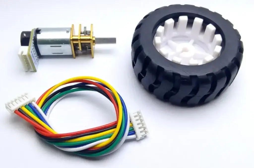 DC 6V Micro motor reducer + wheels